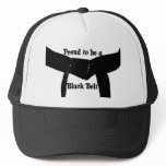 Martial Arts Proud to be a Black Belt Hat