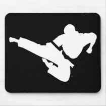 martial arts silhouette