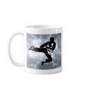 Martial Arts Silver Lightning man mugs