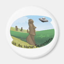Martian Descendants Fridge Magnets