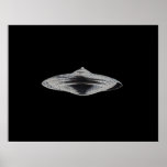 Martian Flying Saucer MCC-4890 Lightspeedster HRL Poster