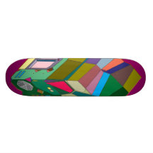 MARTIAN/MARS Cab Over Engine Space Trucker 6 Skate Board