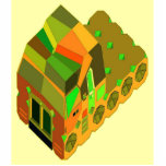 MARTIAN/MARS Cab Over Engine Space Trucker VIII-A Acrylic Cut Outs