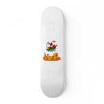 Martian Santa rover skateboards