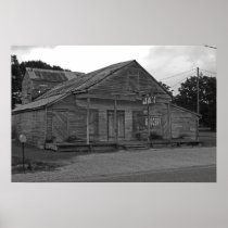 martians b&w print