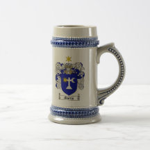 Martin Coat of Arms Stein / Martin Crest Stein Coffee Mugs
