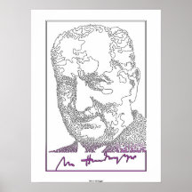 Martin Heidegger. German philosopher [013] Print