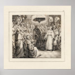Martin Luther before the Diet of Worms. Print