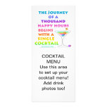 MARTIN ZEN - Happy Hour Journey  Rack Card rack cards