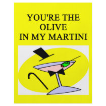 MARTINI and olive lovers