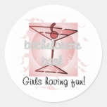 Martini Bachelorette Bash Tshirts and Gifts Sticker