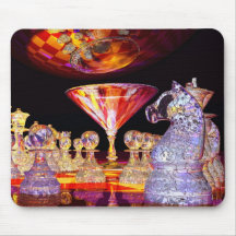 Martini Chess Mousepad