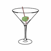 Martini Embroidered Shirt