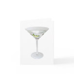 Martini Fish Greeting Cards