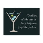 Martini Glass postcards