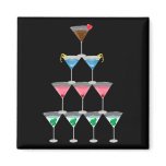 Martini Pyramid magnets