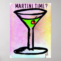 MARTINI TIME APPLETINI PRINT