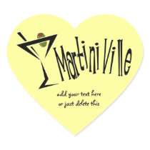 Martini Ville Stickers