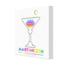 MARTINI ZEN Gallery Wrapped Canvas