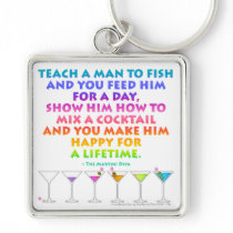 MARTINI ZEN - Happy for a Lifetime Keychain