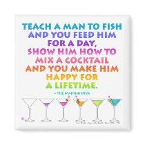MARTINI ZEN - Happy for a Lifetime Magnet