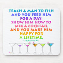 MARTINI ZEN - Happy for a Lifetime Mousepad