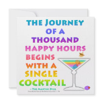 MARTINI ZEN - Happy Hour Invitation