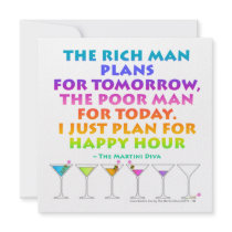 MARTINI ZEN - Plan for Happy Hour Invitation