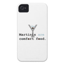 Martinis are Comfort Food iPhone 4 Cover