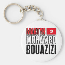 Martyr Mohamed Bouazizi Keychains