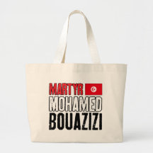 Martyr Mohamed Bouazizi Tote Bag