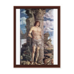 Martyrdom Of Saint Sebastian By Andrea Mantegna postcards