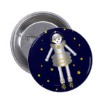 Martzkins In Outer Space Button © 2012 M. Martz
