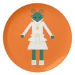 Martzkins In Outer Space Melamine Plate