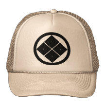 Maruni sumitate yotsume, Japan Hats