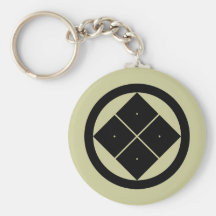 Maruni sumitate yotsume, Japan Keychain
