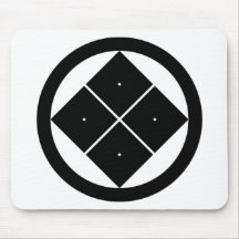 Maruni sumitate yotsume, Japan Mouse Mats