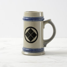 Maruni sumitate yotsume, Japan Mug