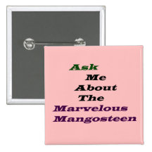 Marvelous Mangosteen Pinback Button