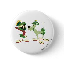 Marvin the Martian and K-9 2 Button