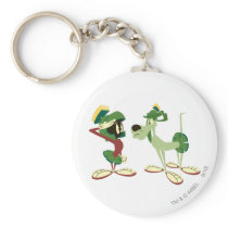 Marvin the Martian and K-9 2 Keychains