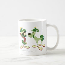 Marvin the Martian and K-9 2 Mugs