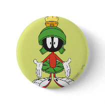 Marvin the Martian Confused Pinback Buttons
