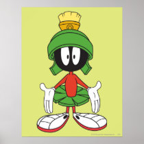 Marvin the Martian Confused Poster