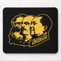 Marx Lenin Mao Portrait mousepads