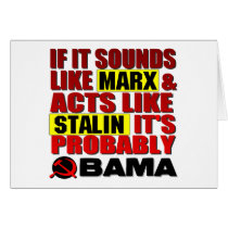 Marx, Stalin? Obama!
