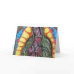 mary1 greeting card
