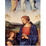 Mary Adoring The Child With The Archangel Gabriel photo sculptures