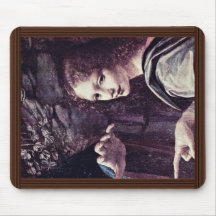 Mary And Christ Child St. John The Baptist As A Ch Mouse Pads