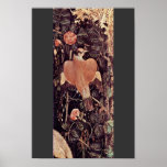 Mary And Christ Child Two Angels And A Quail Poster